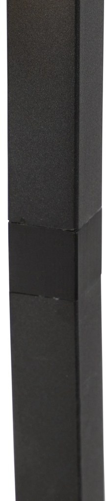 Inteligentna lampa stojąca czarna 3-światłowa w tym Wi-Fi G95 - Big Cage