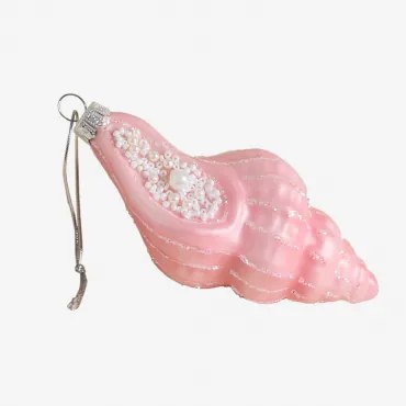 Zestaw 4 Ozdób Świątecznych Vugat Rosa Neón - Sklum