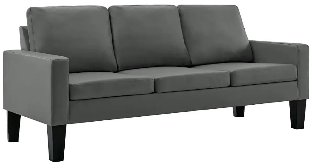 Szara nowoczesna sofa - Revex 3X