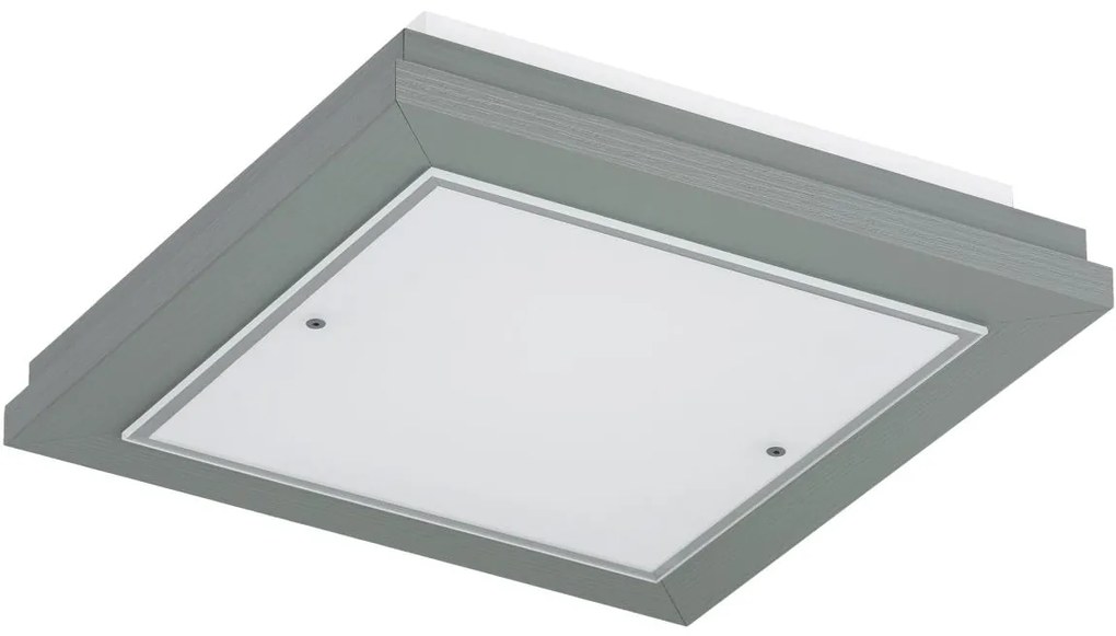 Argon 7269 - Lampa sufitowa TABOR 2xE27/15W/230V 32x32 cm szara