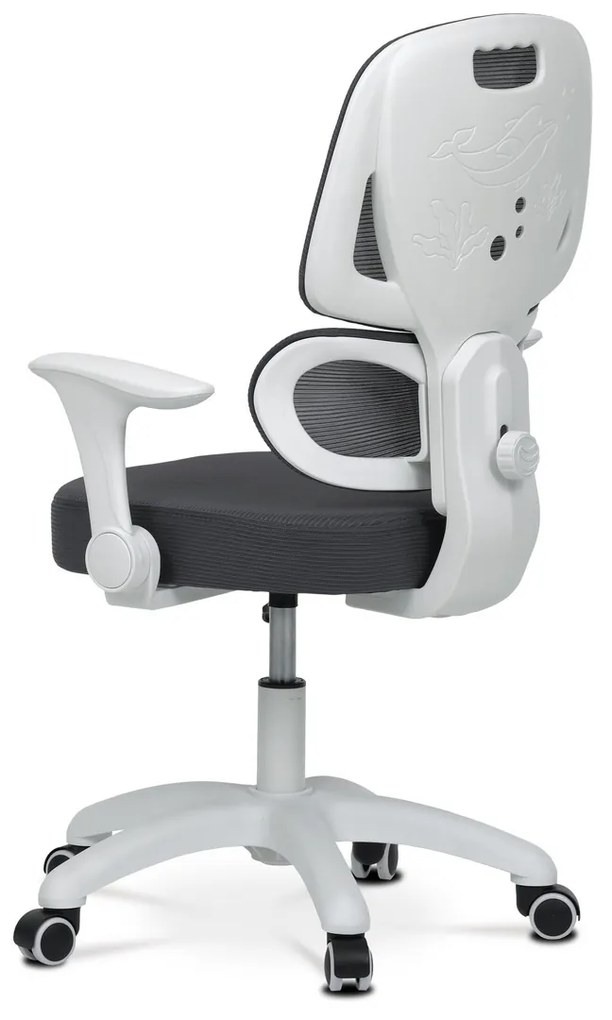 Autronic KA-K1063 GREY Krzesło biurowe, szare