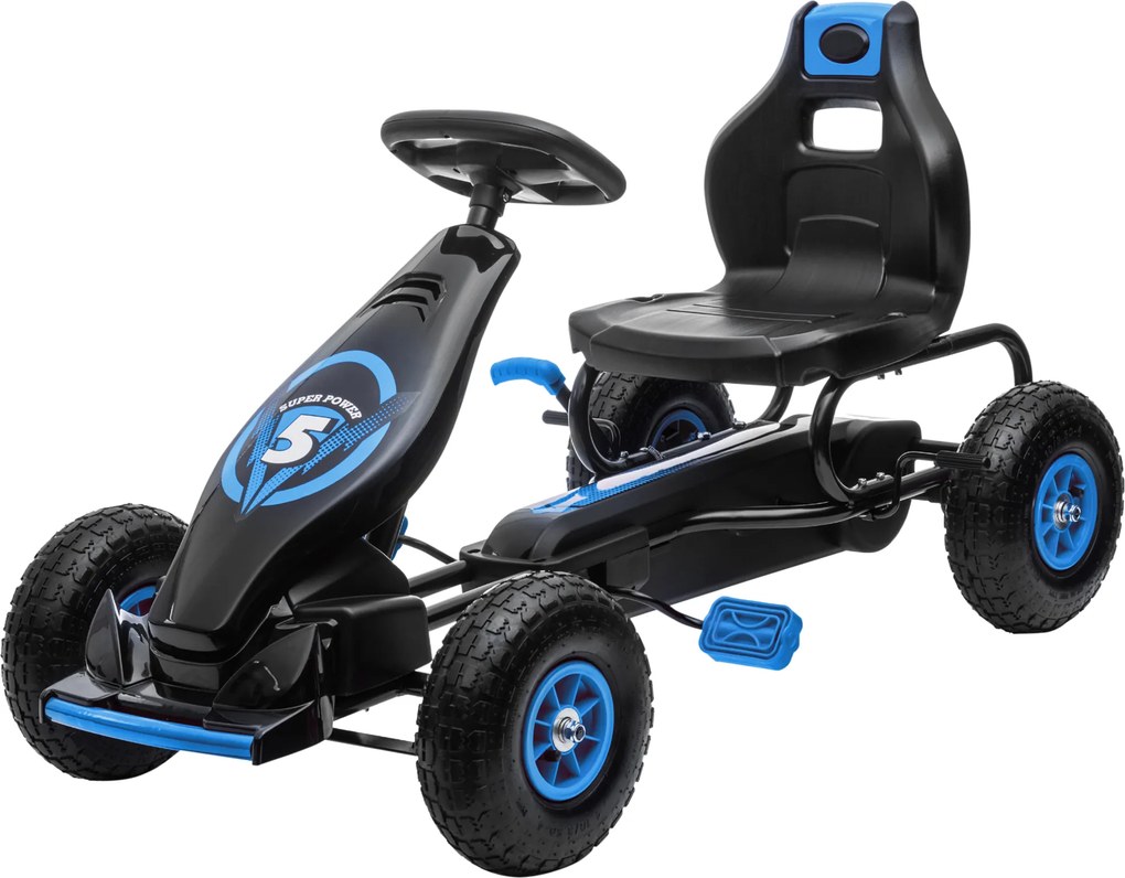Gokart HOMCOM - gokart dla dzieci, małe kartsy dla dzieci, kartsy dla dzieci 50cc, kartsy dla dzieci 100cc | Aosom PL