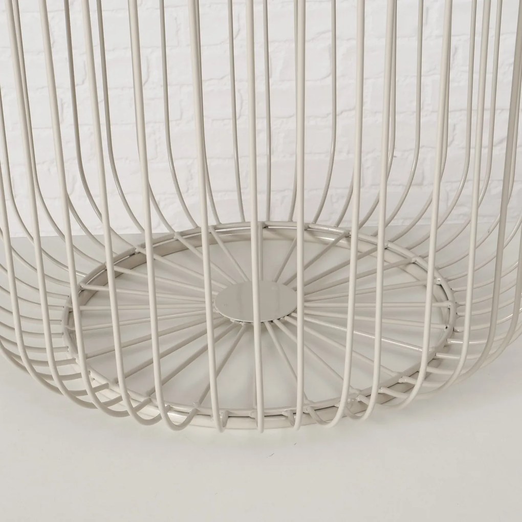 Zestaw dwóch stolików metalowych CINDY, 41 - 47 cm