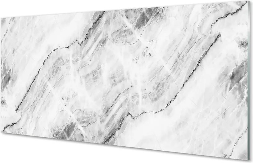 Panel szklany do Kuchni Marmurowa Struktura Ścienna