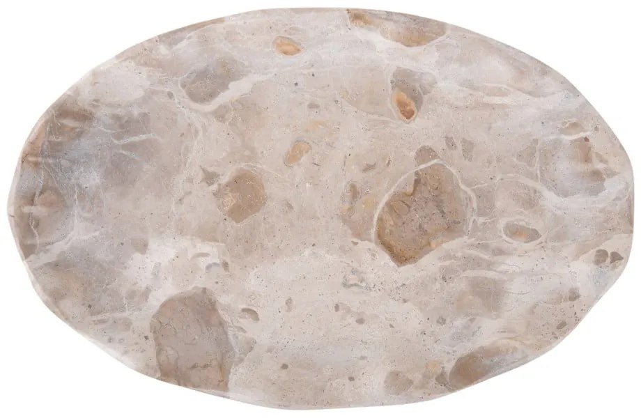 Marmurowa taca dekoracyjna 14x21 cm Waved – PT LIVING
