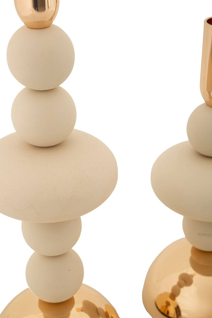 Zestaw świeczników GALAXY, 22 cm, 30 cm