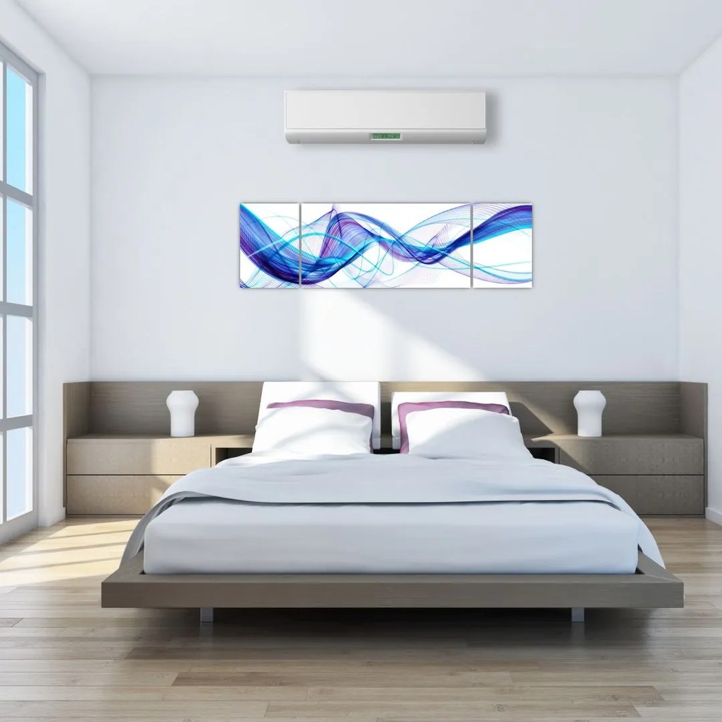 Obraz abstrakcji (170x50 cm)