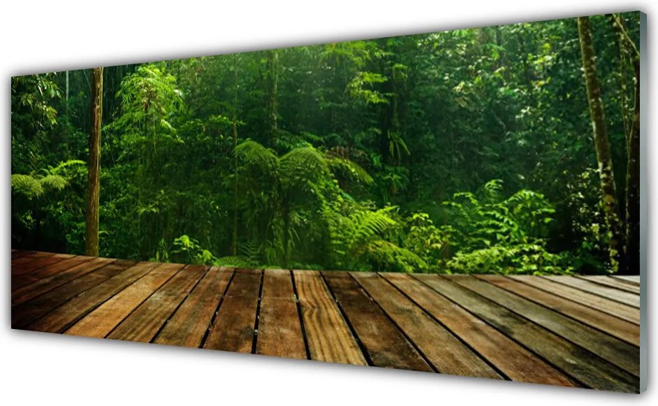 Panel Kuchenny Gęstwina Zielonego Lasu