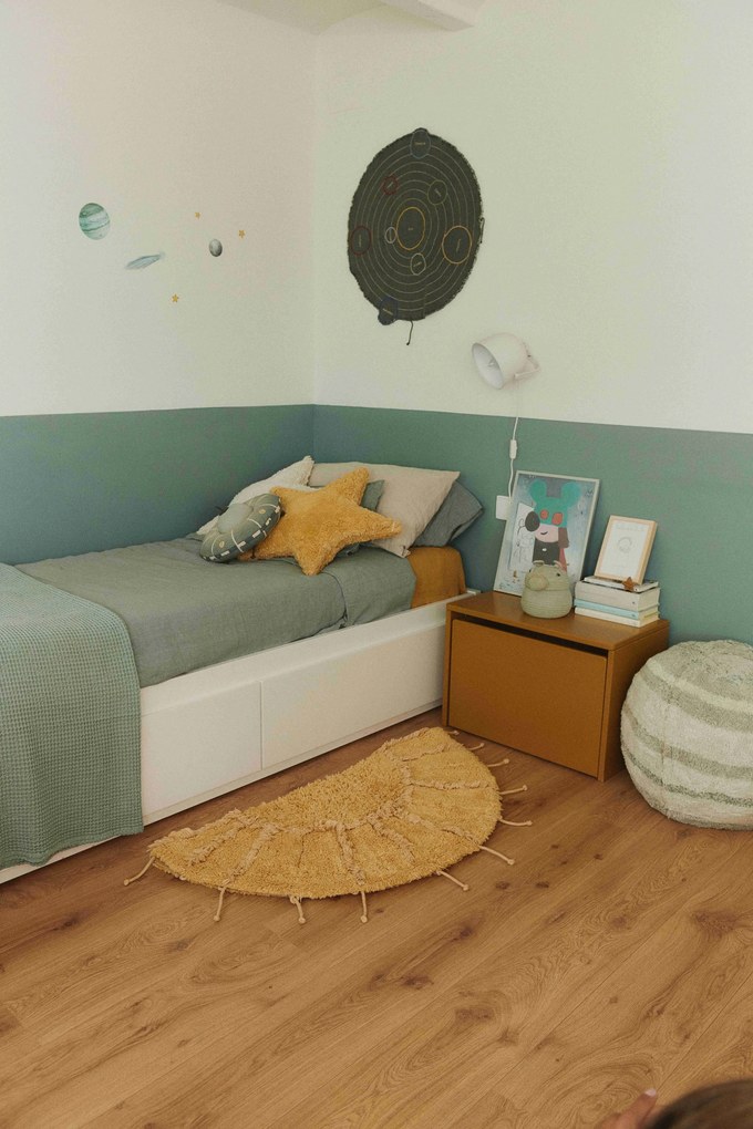 Dywan dziecięcy SUNNY Ø100 cm żółty LORENA CANALS