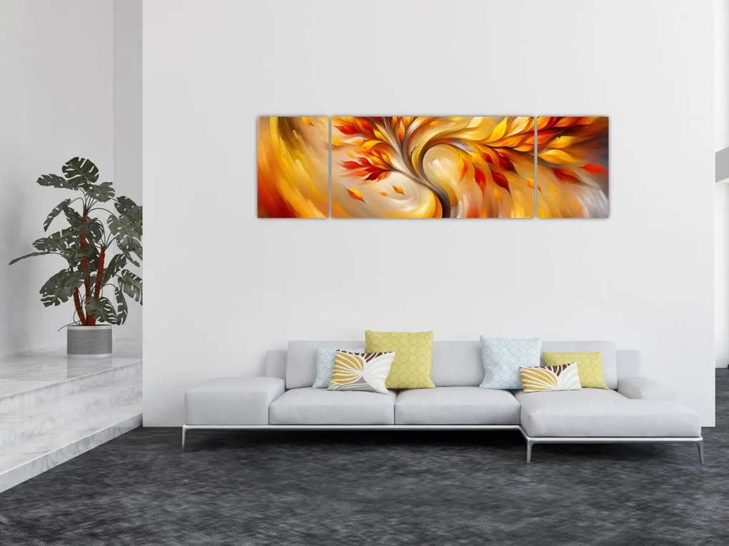 Obraz - Jesienne drzewo (170x50 cm)