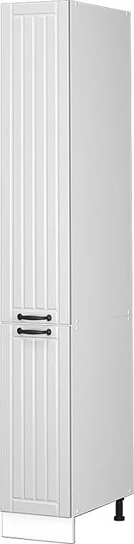 Szafka aptekarska biały domek wiejski 30x58x206.8 fame-line