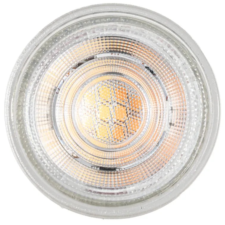 Zestaw 5 żarówek LED GU10 50mm z 3-stopniową regulacją jasności w Kelwinach, przezroczyste, 4,9W 450 lm 2000-2700K