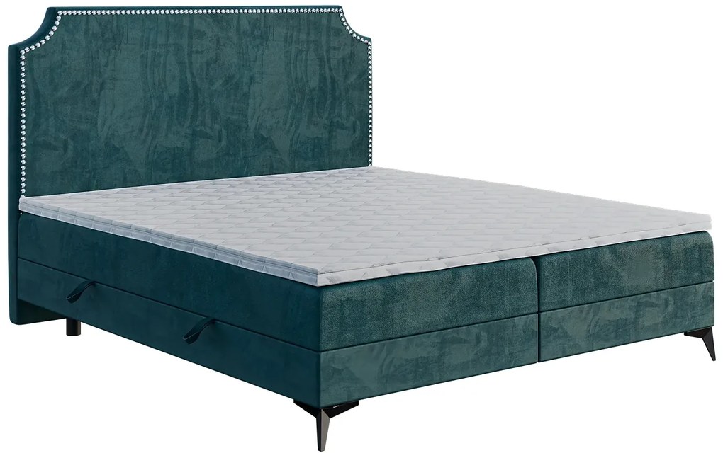 Kontynentalne łóżko boxspring 160x200 B4-L74