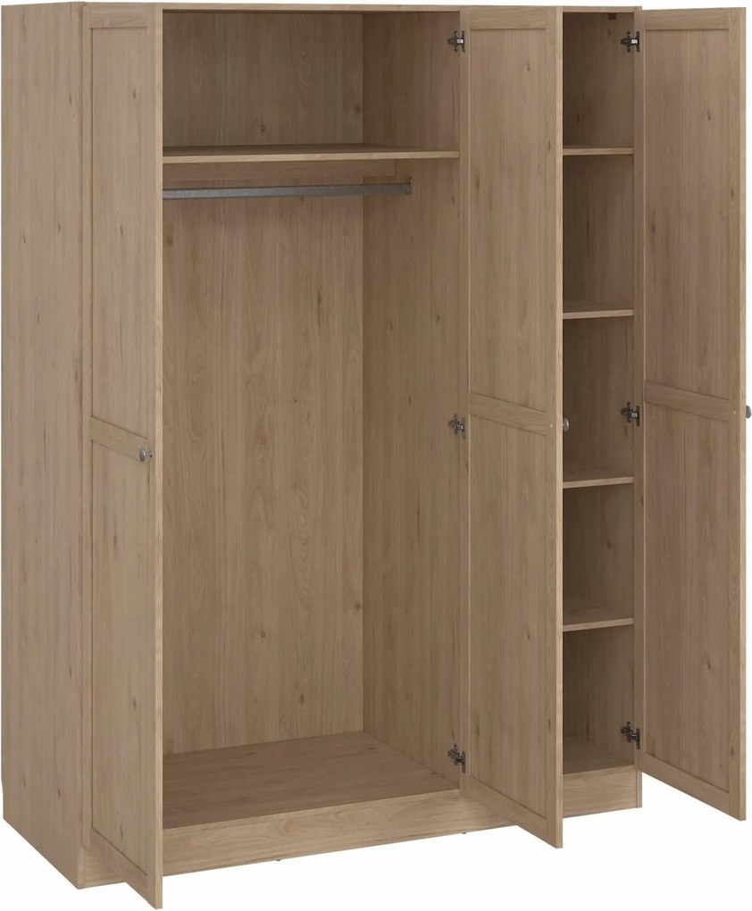 Trzydrzwiowa szafa prowansalska Billund jackson hickory