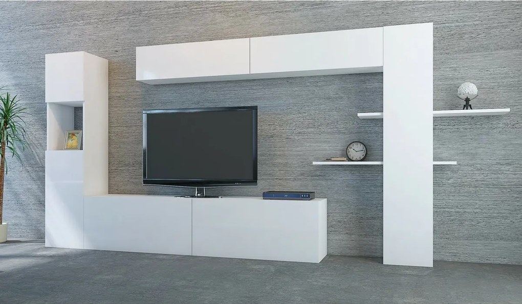 Ściana telewizyjna Maxi White