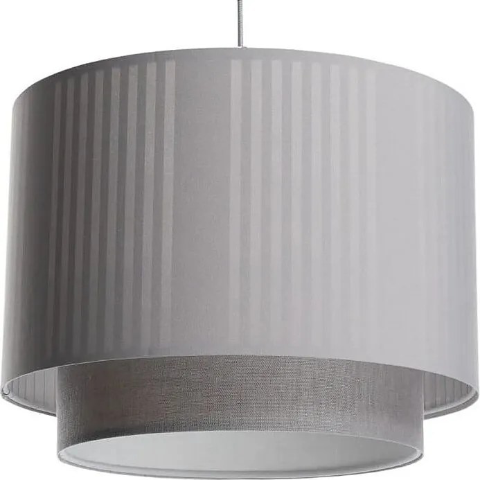 Lampa wisząca DUO LAMI LINE 50 szara