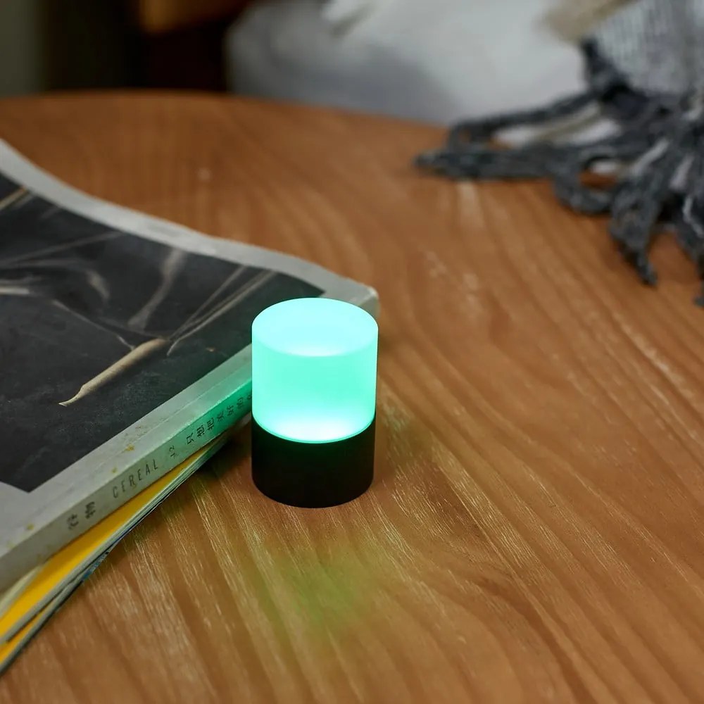 Czarna dekoracja świetlna na USB ø 4,5 cm Lemelia – Gingko