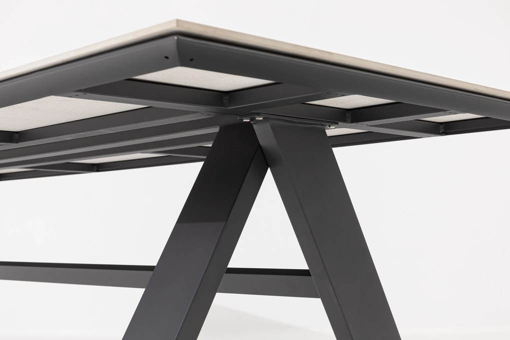 Doppler NOVA PARIS LIKA-TEX® ogrodowy zestaw wypoczynkowy 6+1 szary