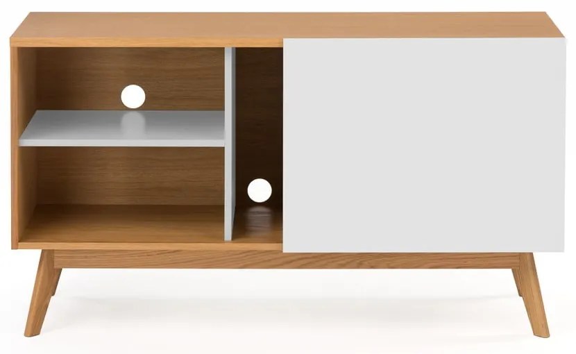 Komoda z niebieskimi i szarymi szufladami Woodman Avon