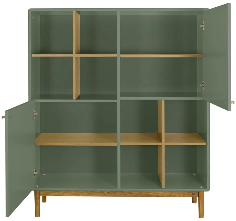 Zielony regał 118x138 cm Color Living – Tom Tailor