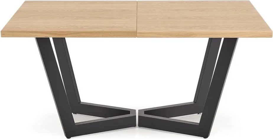 Rozkładany stół w stylu industrialnym Massive 2 Halmar dąb naturalny