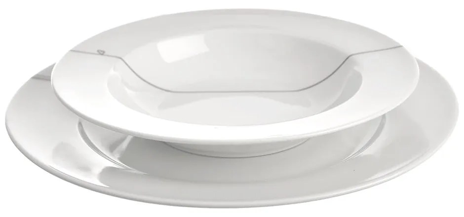 Porcelanowy zestaw talerzy 18 szt. – Orion
