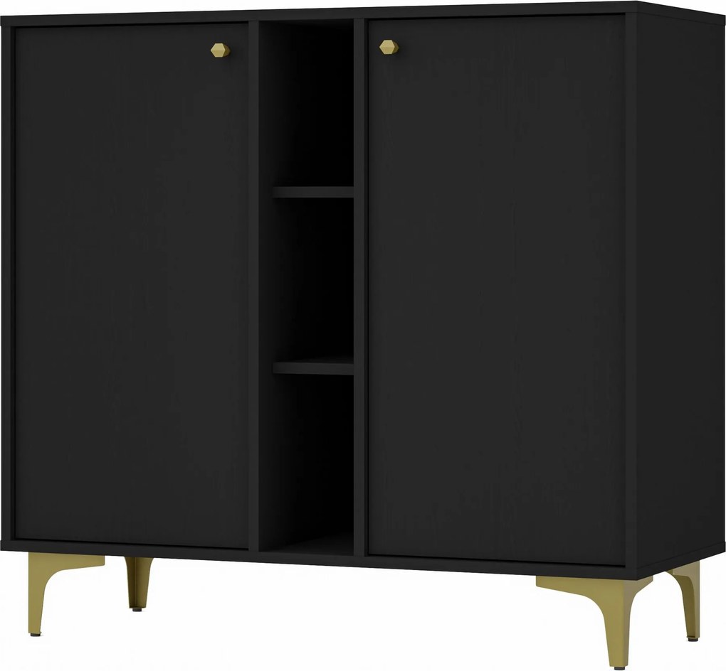 Komoda TORINO 100 cm do Salonu Sypialni Grafit