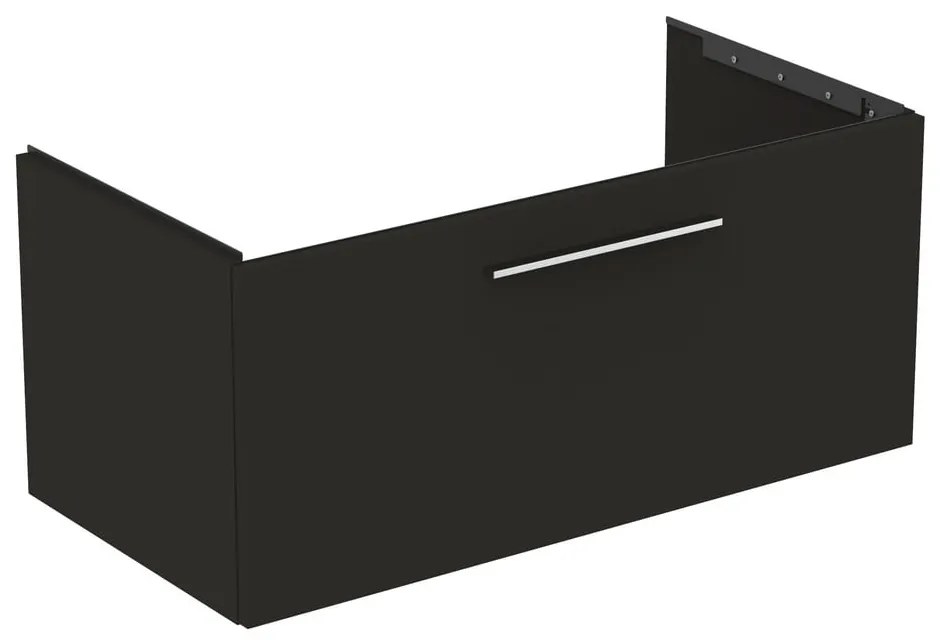 Antracytowa wisząca szafka pod umywalkę 100x44 cm i.Life B – Ideal Standard