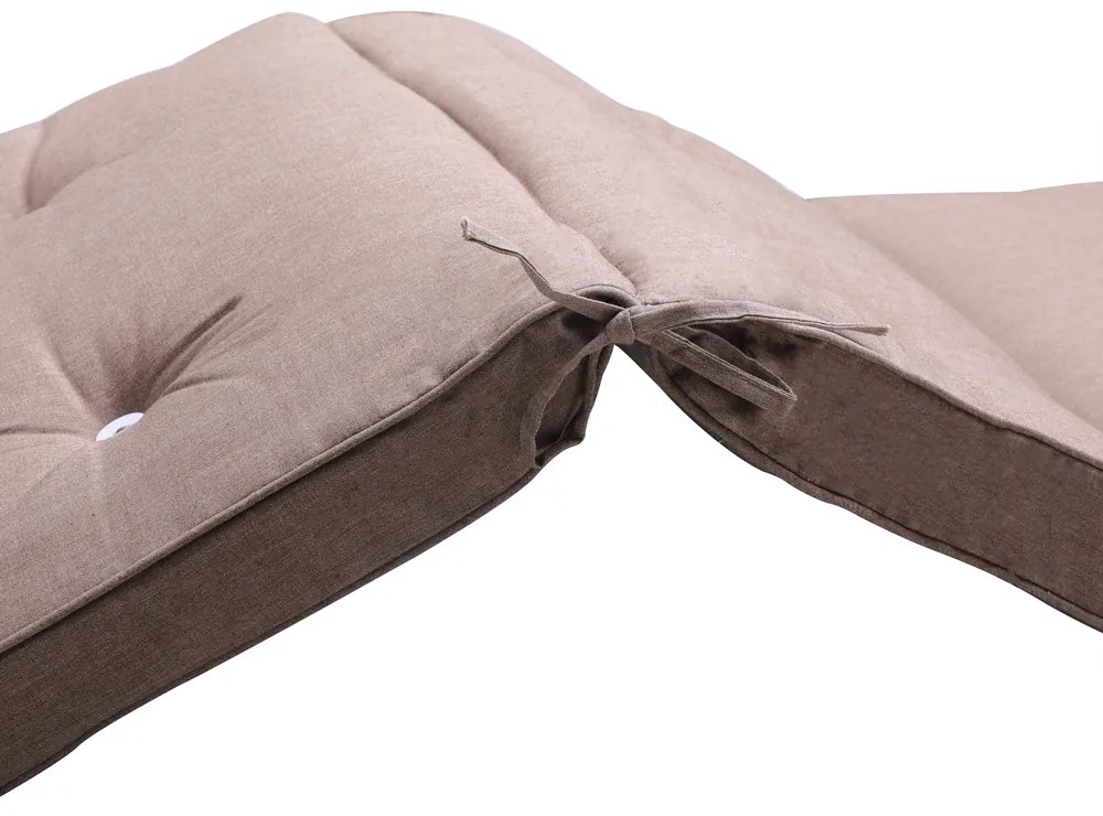 Mata na leżak TAMI SUN, 194x55x5cm, beżowy melanż Jurhan