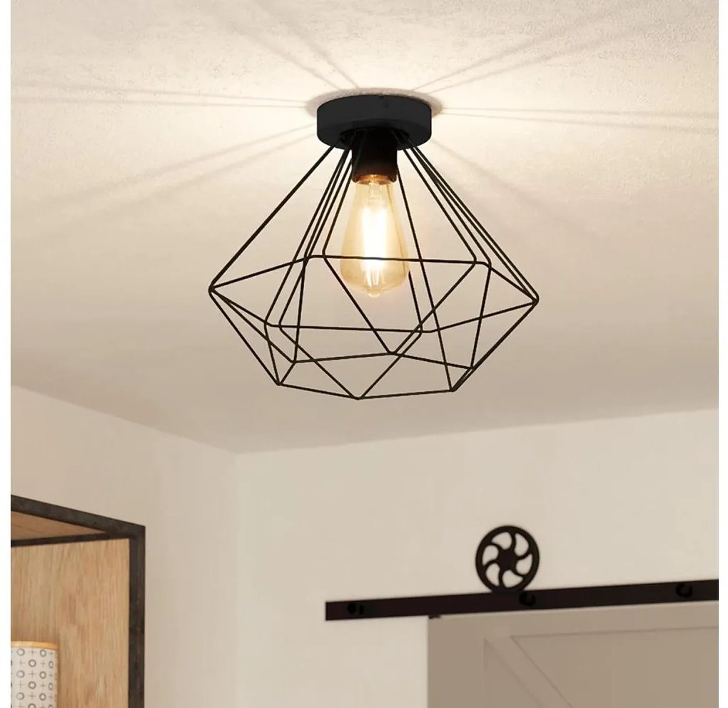 Eglo 43004 - Lampa sufitowa TARBES 1xE27/60W/230V