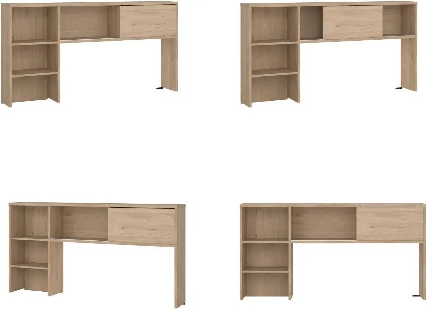 Biurko z nadstawką Function Plus 149 cm jackson hickory