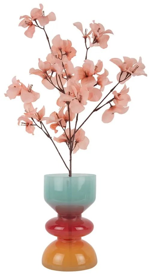Czerwony/niebieski szklany wazon (wysokość 20,5 cm) Summer Vibes – PT LIVING
