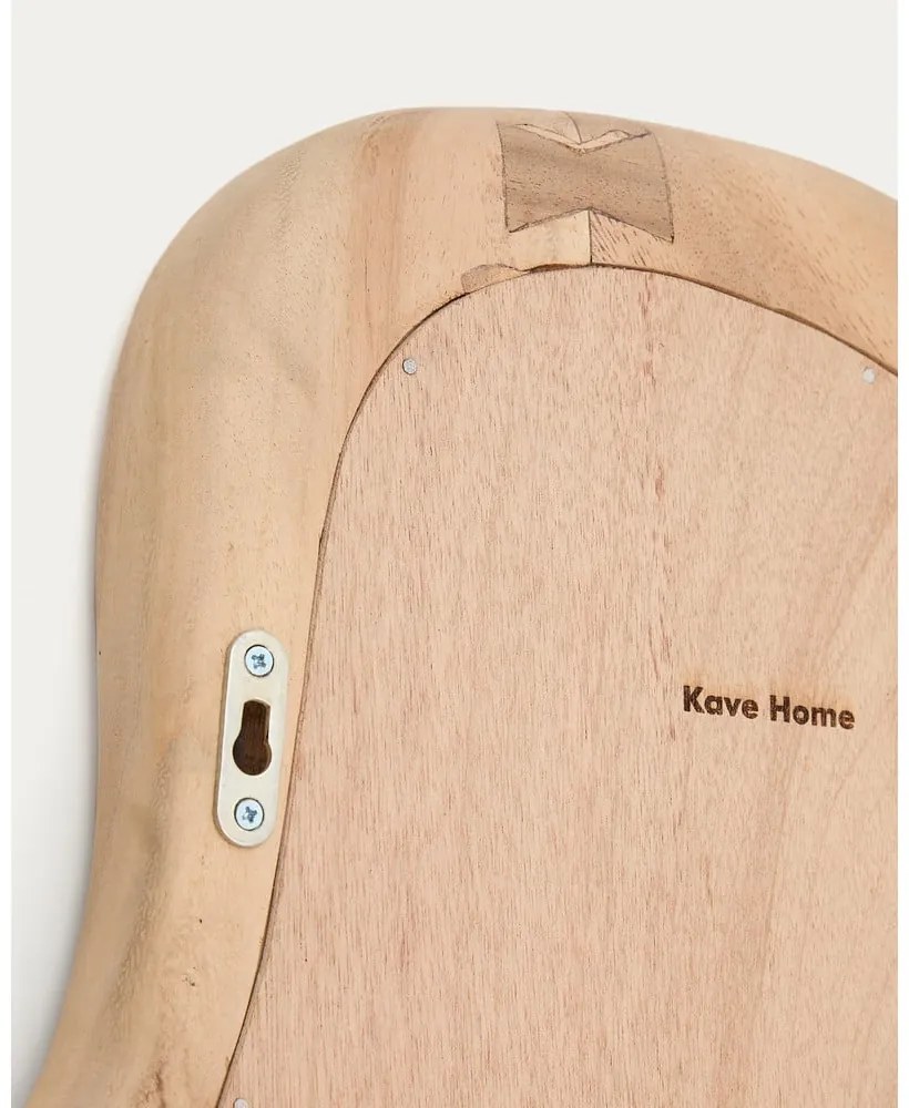 Lustro ścienne z drewnianą ramą 44x68 cm Selem – Kave Home