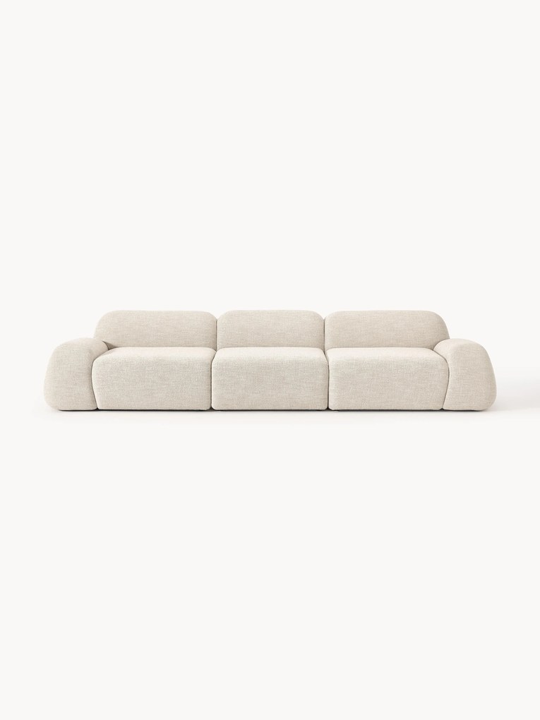 Sofa modułowa Bouclé Wolke (4-osobowa)