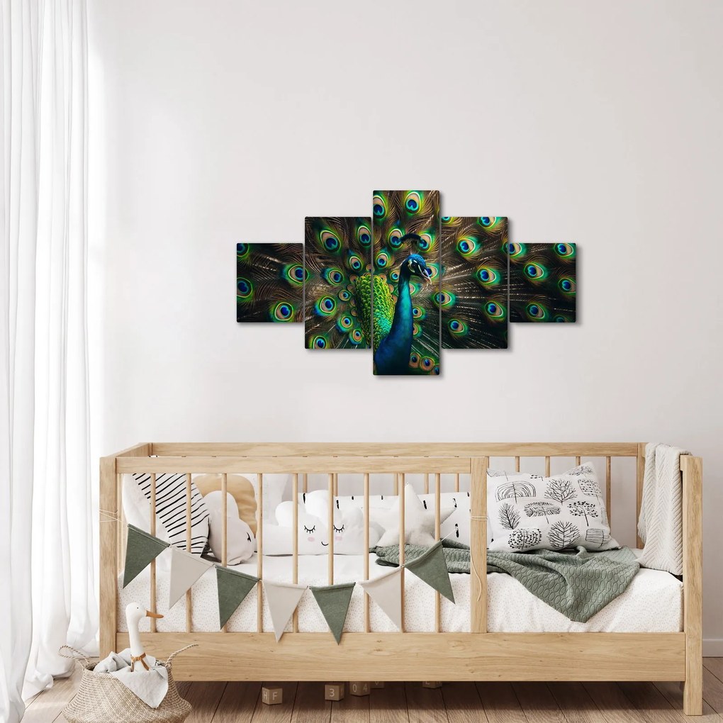 Obraz – Paw (125x70 cm)