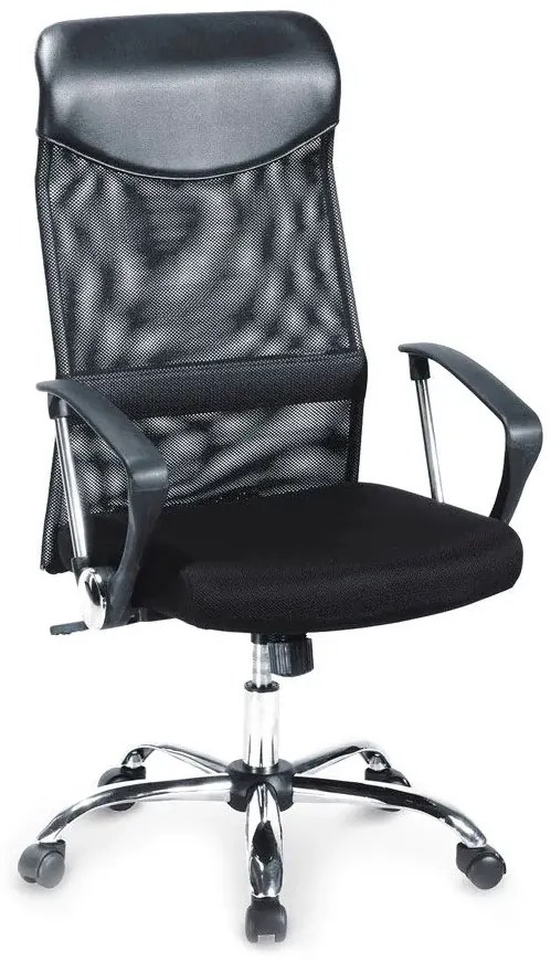 Ergonomiczny Biurowy Czarny Fotel Obrotowy Do Komputera P6-M78