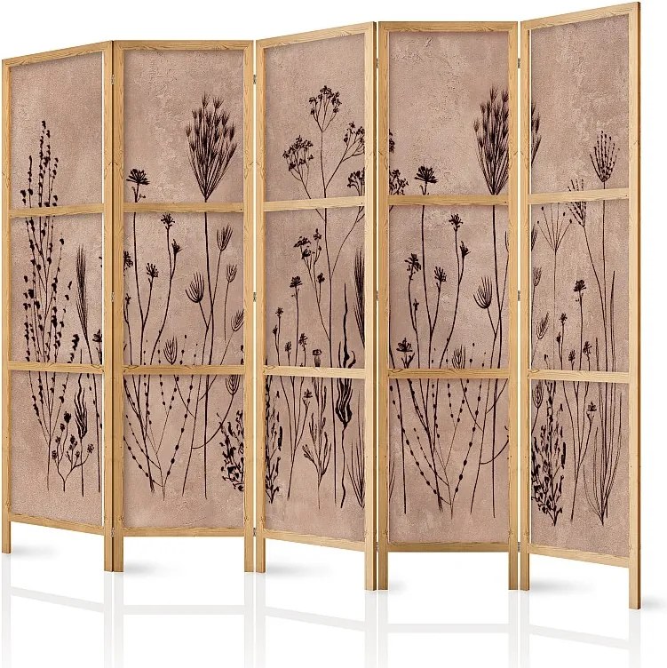 Parawan japoński Artgeist Kwiaty 225 x 172 cm 1 szt