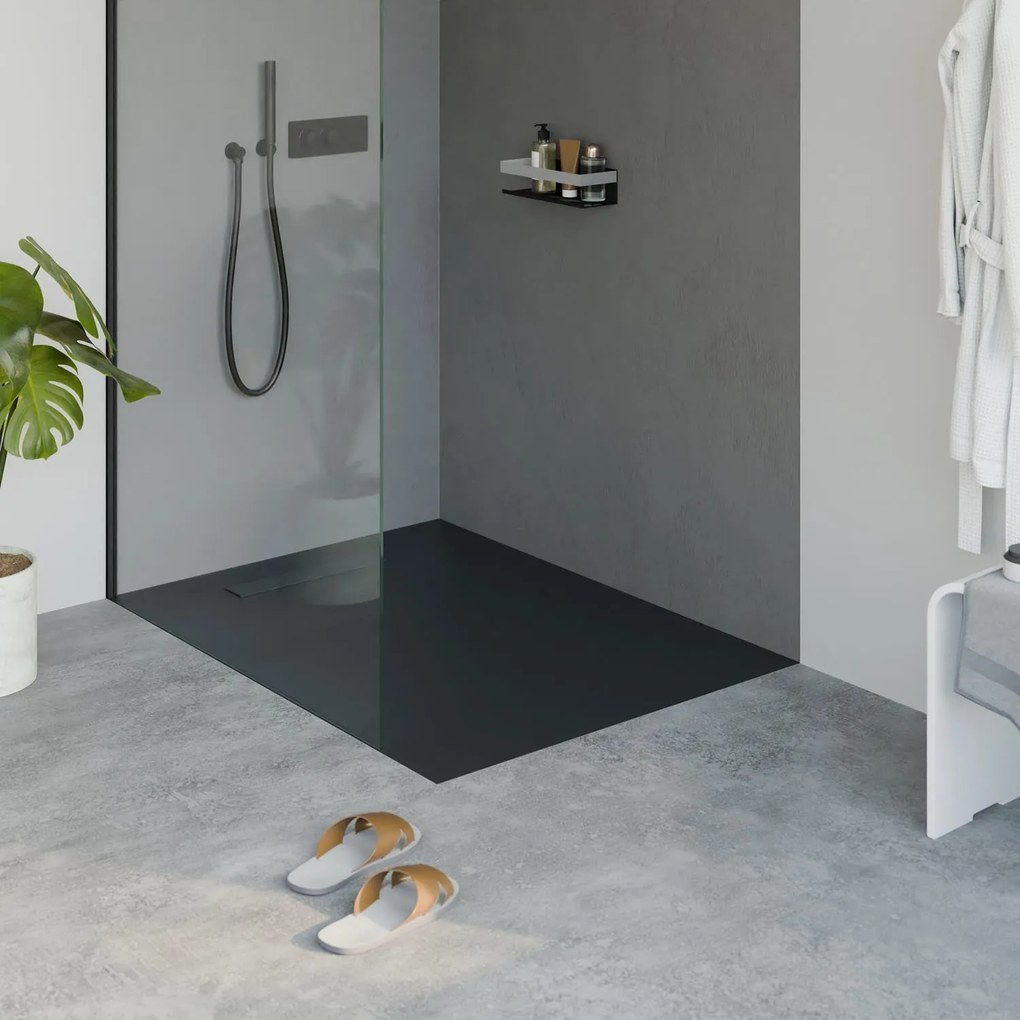 Brodzik prysznicowy płaski odlew mineralny LAVOA