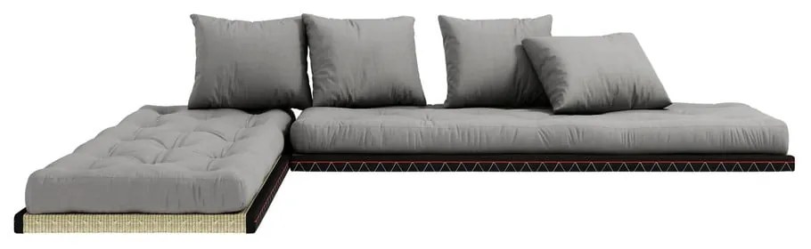 Sofa rozkładana z szarym obiciem Karup Design Chico Grey