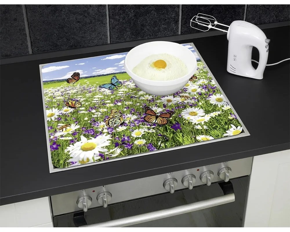 Płyta ochronna na ścianę przy kuchence ze szkła hartowanego 50x56 cm – Maximex