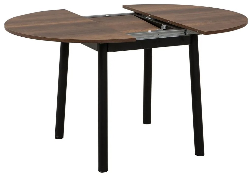 Stół do jadalni Oliver Walnut Black