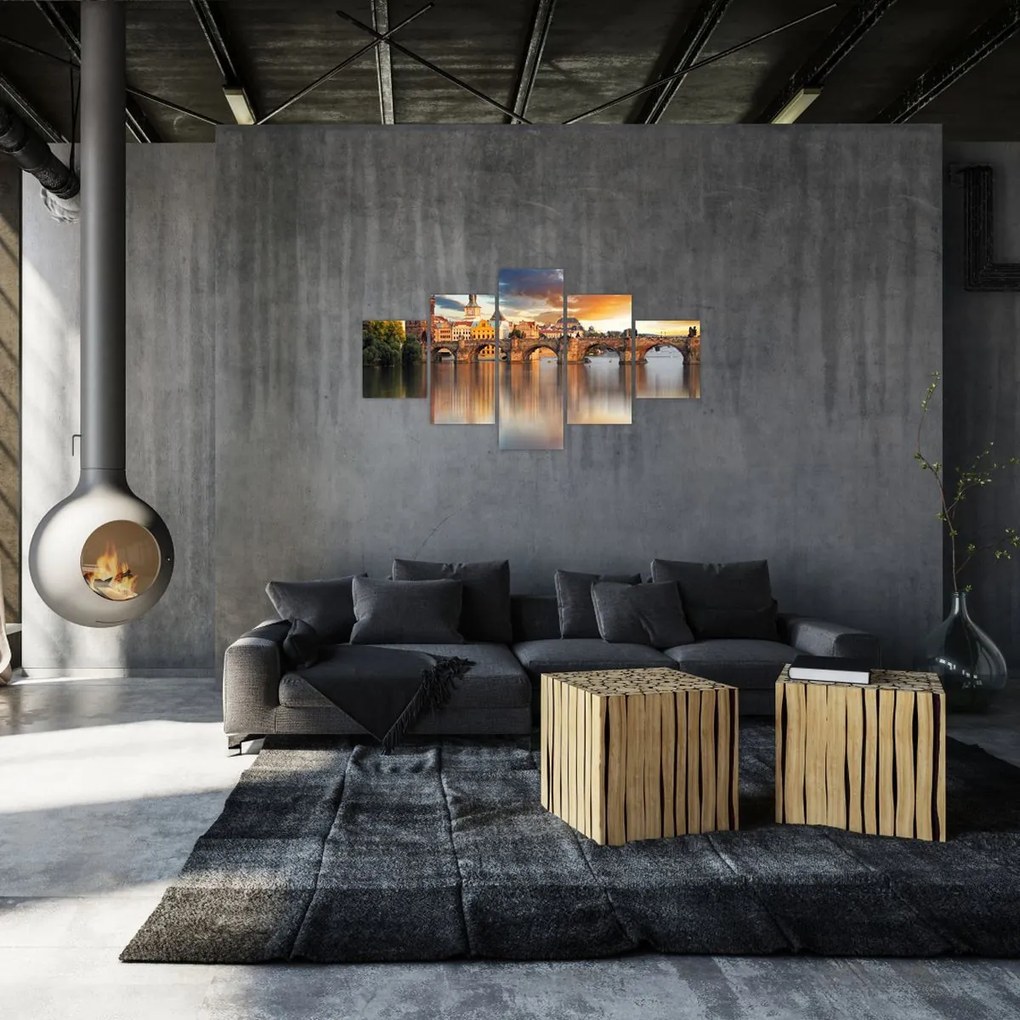 Obraz - Praga (125x70 cm)