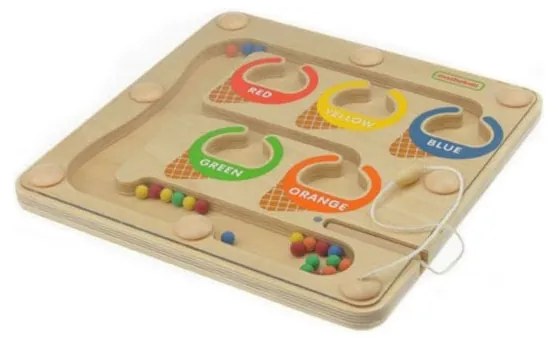 Masterkidz labirynt magnetyczny sorter kolorów edu