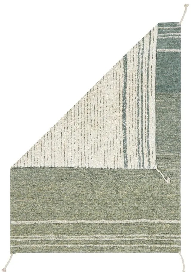 Zielono-niebieski bawełniany dywan 170x240 cm Twin Vintage – Lorena Canals