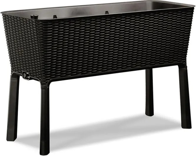 Doniczka EASY GROW - brązowy