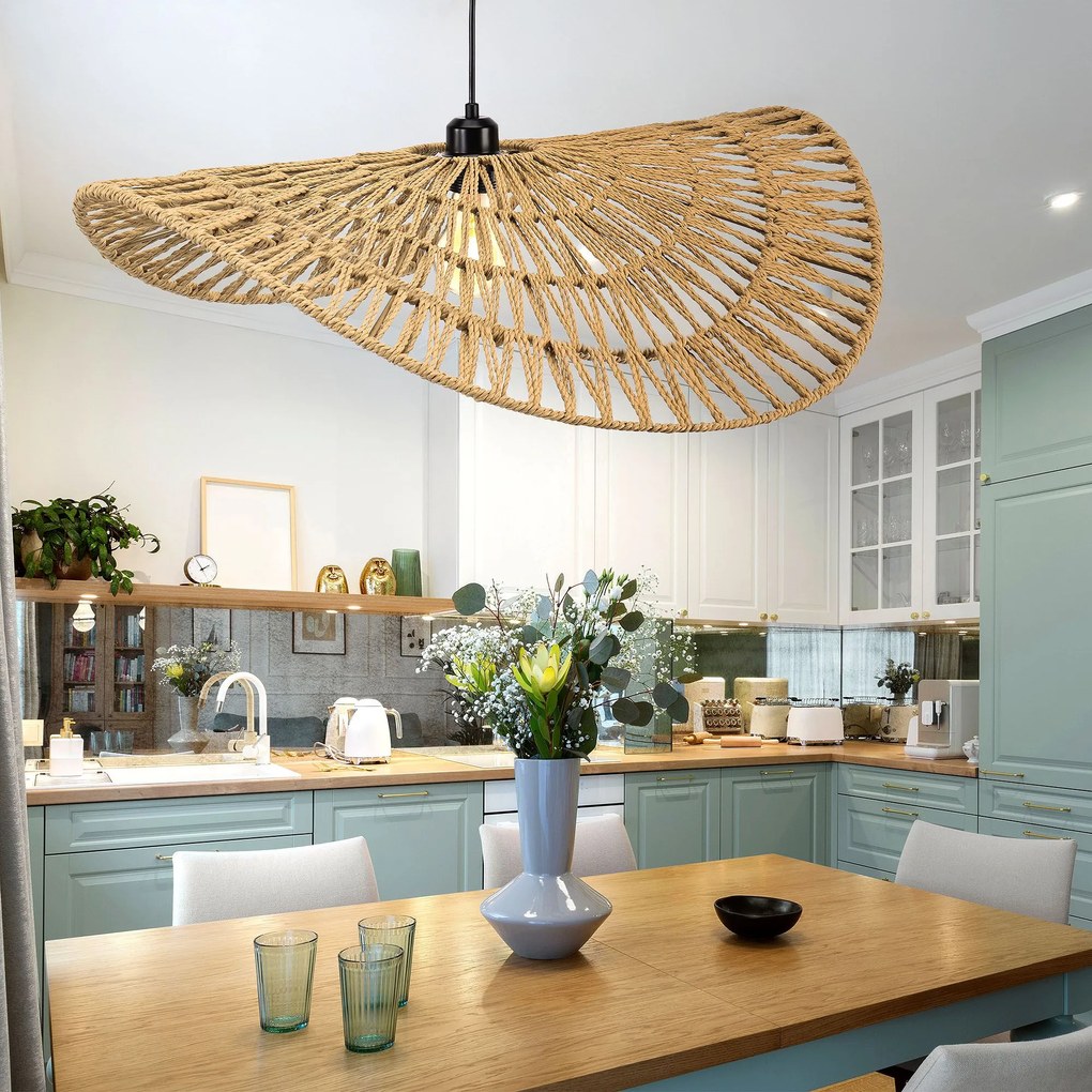 Lampa sufitowa wisząca boho APP1740-1CP 80CM