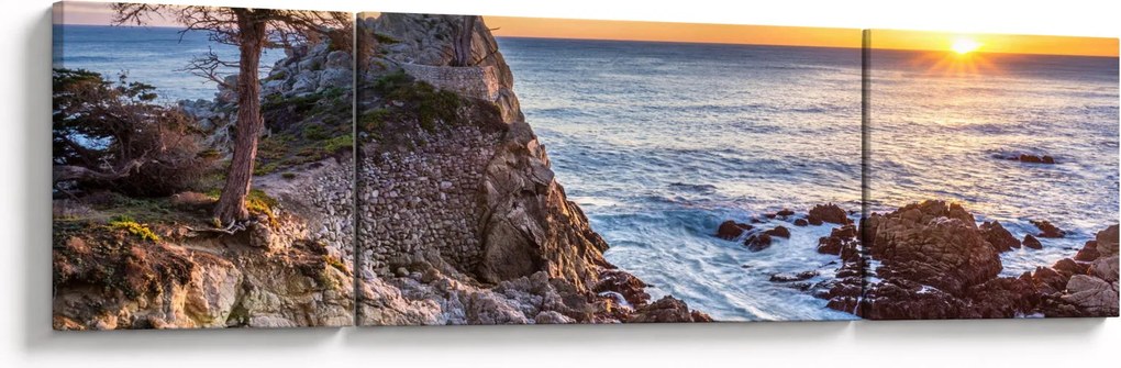 Obraz - Wybrzeże Pacyfiku (170x50 cm)