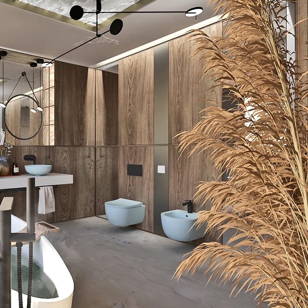 Bateria bidetowa czarna CONCEPCION black