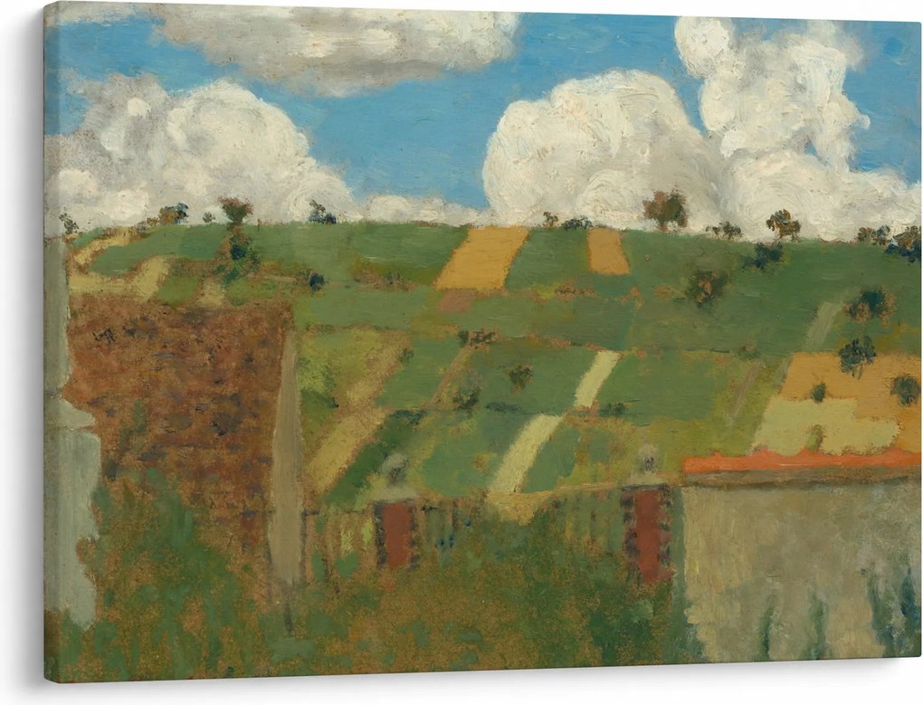 Obraz - Edouard Vuillard, Landscape of the Ile de France, reprodukcje (70x50 cm)