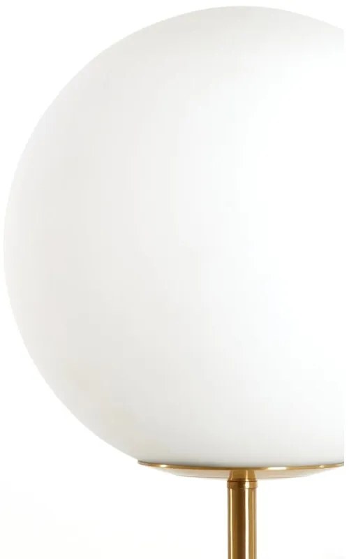 Biało-złota lampa stojąca (wysokość 156 cm) Medina – Light &amp; Living
